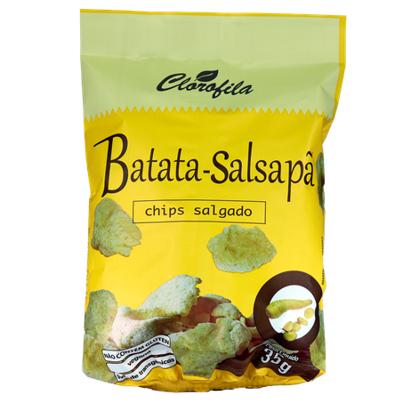 SNACK BATATA-SALSAPÃ VEGANO 35G - CLOROFILA