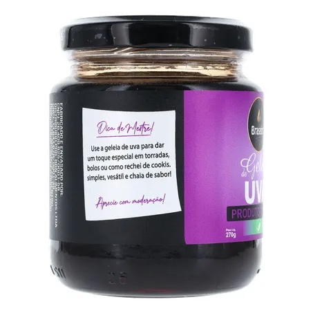 Geleia braseiro uva 270g 360-29