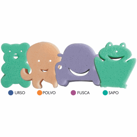 ESPONJA DE BANHO INFANTIL HEDERA