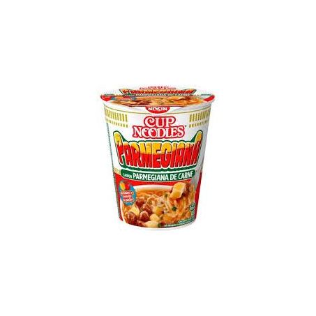 Macarrão instantâneo cup noodles parmegiana de carne 68g