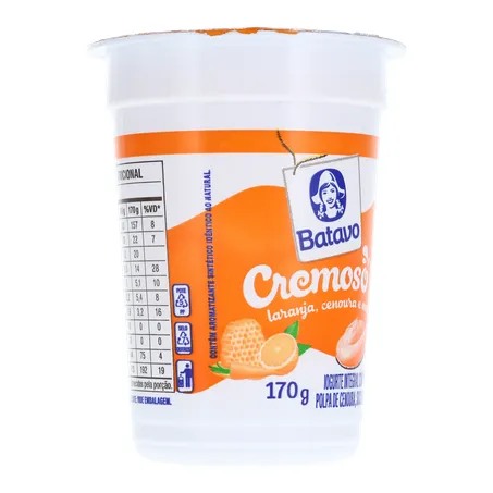 Bebida Láctea Batavo Laranja, Cenoura E Mel Copo 170G 360-32