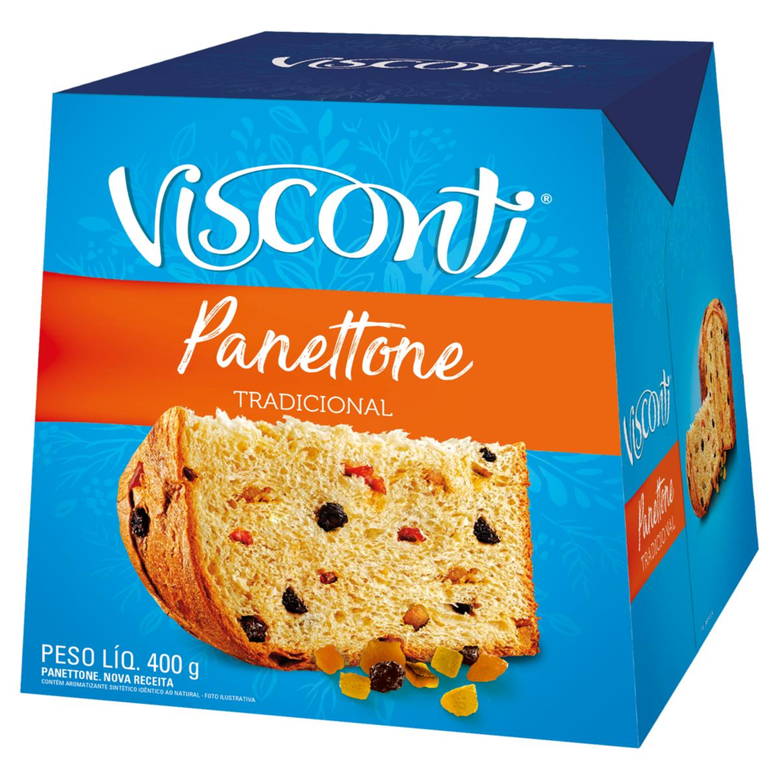 Panettone Visconti 400g - Frutas
