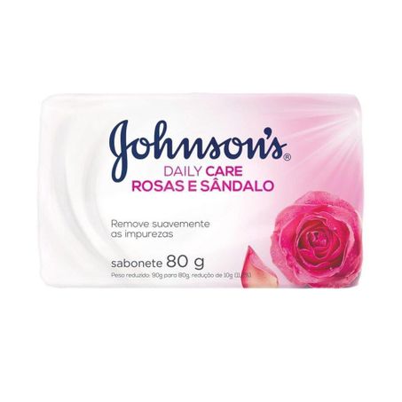 Sabonete johnson's rosa sandalo 80g