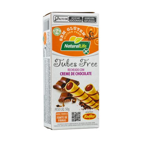 TUBES FREE CREME DE CHOCOLATE 50G