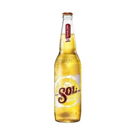 Cerveja sol 600ml premium