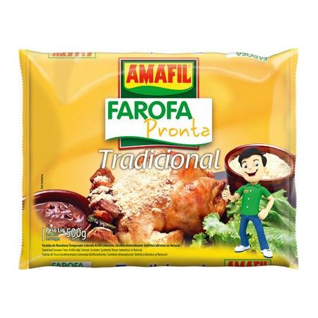 Farofa Amafil Mandioca 500GR