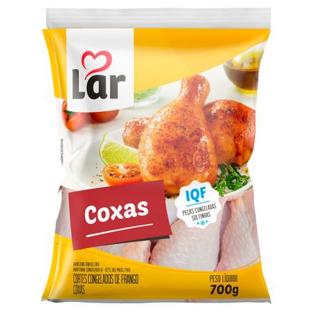 Coxas de frango lar iqf 700g