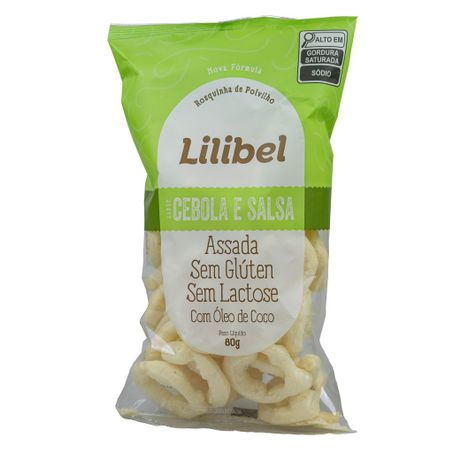 ROSQUINHA DE POLVILHO SABOR CEBOLA E SALSA 80G