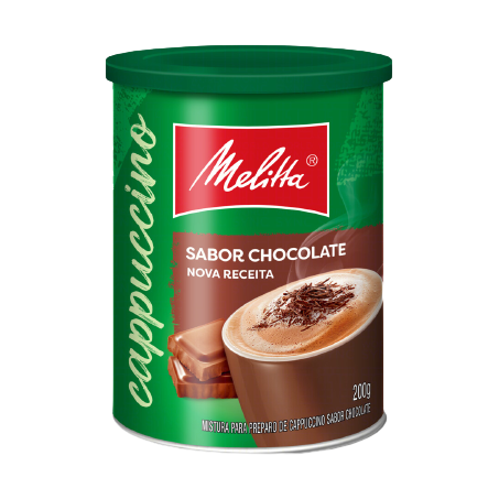 Cappuccino Solúvel Chocolate Melitta