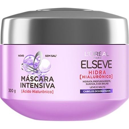 CREME DE TRATAMENTO ELSEVE HIDRA HIALURÔNICO 300G