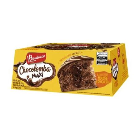 BOLO COLOMBA PASCAL BAUDUCCO MOUSSE CHOCOLATE 600G