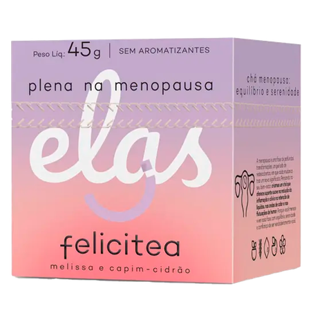 Chá Felicitea Plena na Menopausa 45g
