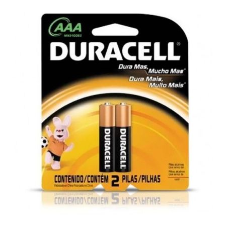Pilha Duracel Aaa C/2 Und