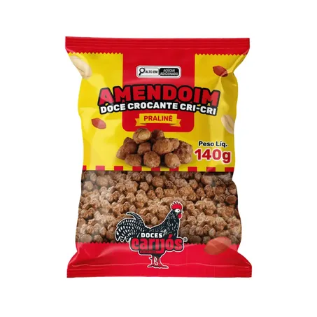Amendoim doce cri cri carijos 140g