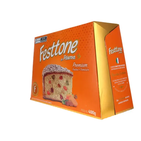 Panettone de Páscoa Festtone Frutas Cristalizadas e Damasco 400G 360-5