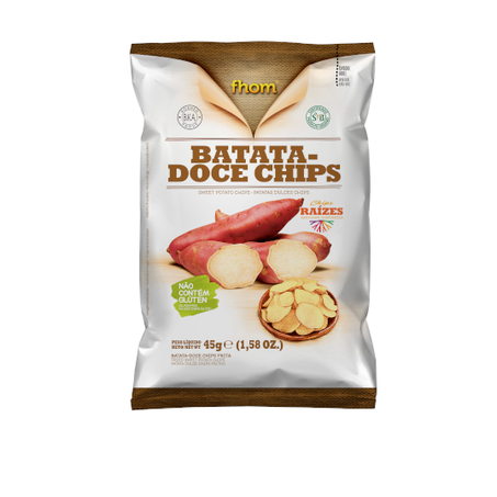 Chips de Batata-doce Bem Orgânico Pacote 30G
