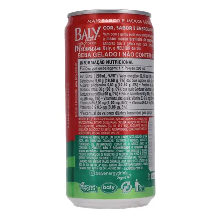 Energético Baly Melancia Lata 250ml 360-14