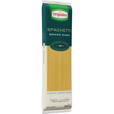 Massa Grano Duro Spaghetti Orquídea 500g