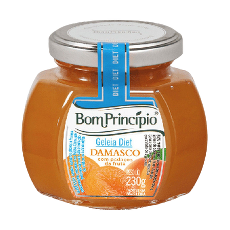 BOM PRINCIPIO GELEIA DIET DAMASCO 230G