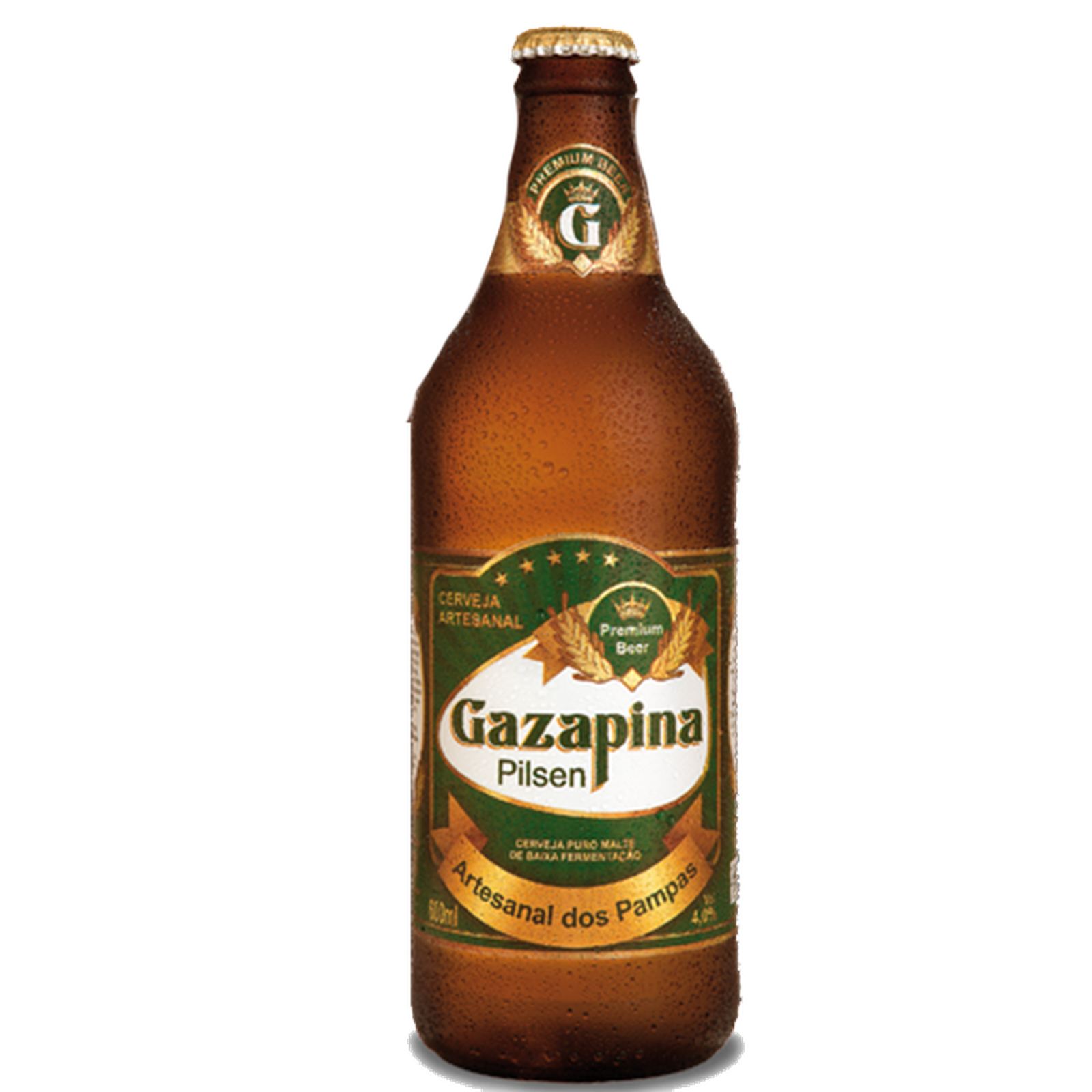 CERVEJA GAZAPINA 600ML