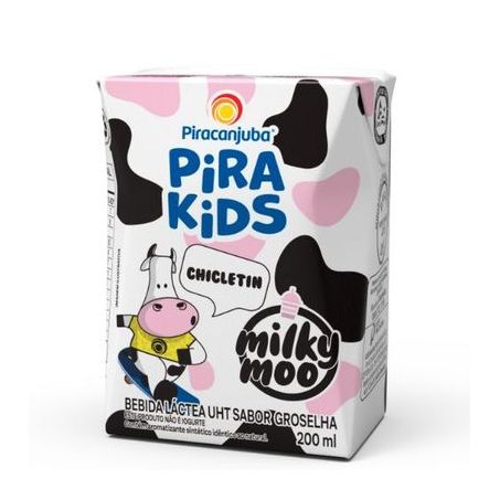 Bebida láct pirakids milkmoo chicletin 200m