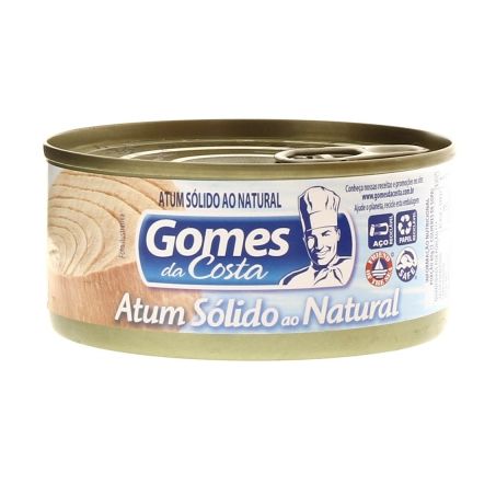 Salmão Gomes Da Costa Ao Natural Pedaço Lata 125G
