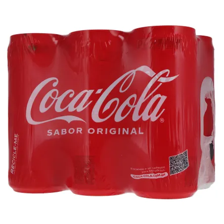 Refri coca cola lata 310ml c/6 360-20