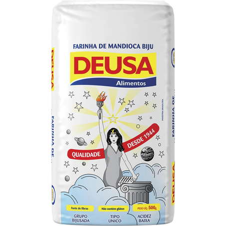 Farinha de Mandioca Biju Deusa 500g - Tradicional