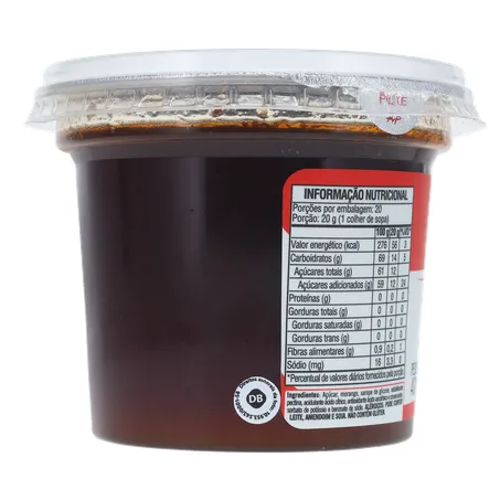 DOCE CREMOSO BOM PRINCÍPIO MORANGO POTE 400G 360-24