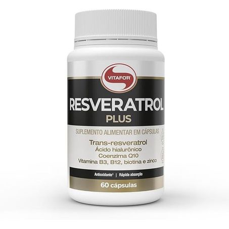 SUPLEMENTO RESVERATROL VITAFOR PLUS 60 CAPSÚLAS
