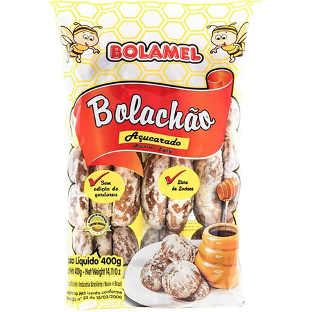Bolachão Bolamel 400g - Açucarado