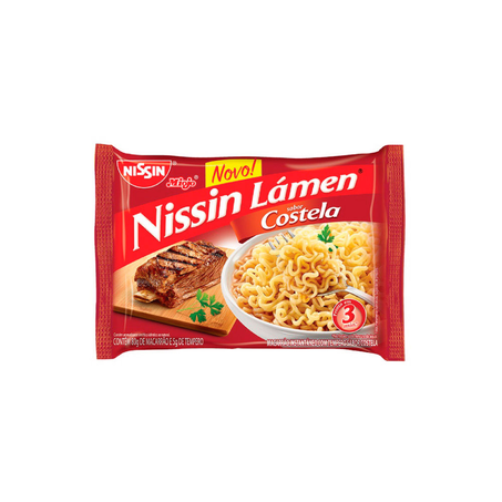 Macarrão Instantâneo Nissin Costela 85G