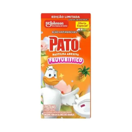 PASTILHA ADESIVA PATO 3UN FRUTURISTICO