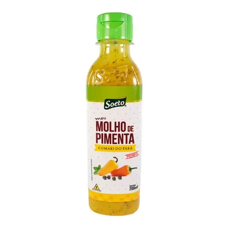 Molho de Pimenta Soeto Cumari do Pará 200Ml
