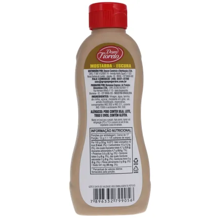 Mostarda dom fiorelo escura 200g 360-17