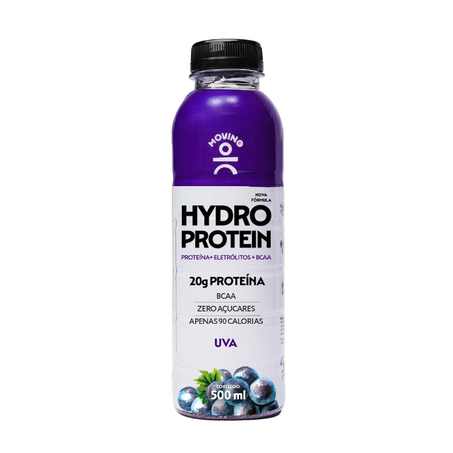 Suplemento Alimentar Líquido Moving Hydro Protein Uva 20g de Proteínas 500ml