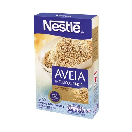 Aveia nestle flocos finos 170g