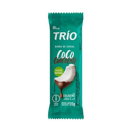 Cereal bar.trio 20gr coco choc.