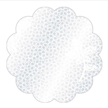 Fundo curifest p/docinho branco n.07 c/100un
