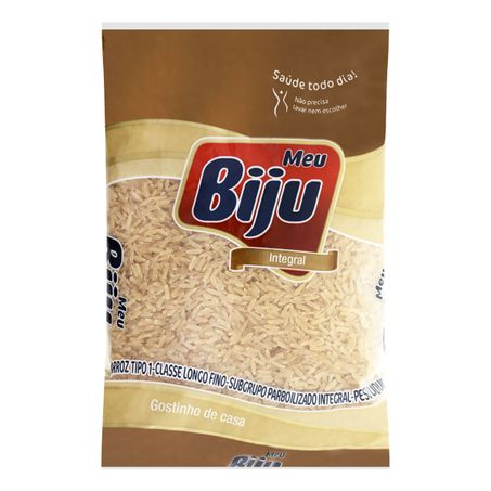 ARROZ PARBOILIZADO TIPO 1 INTEGRAL MEU BIJU