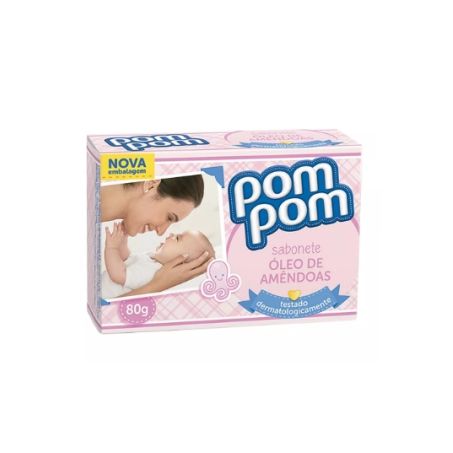 SABONETE BARRA INF OLEO AMEND POM POM 70G