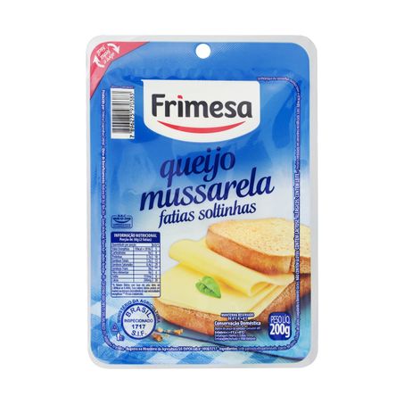 QUEIJO FRIMESA MUSSARELA FATIADO 200G