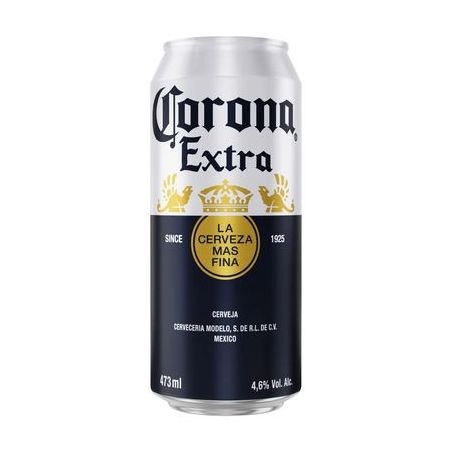Cerveja Nacional Corona Extra Lata 473ml | Viezzer Supermercados