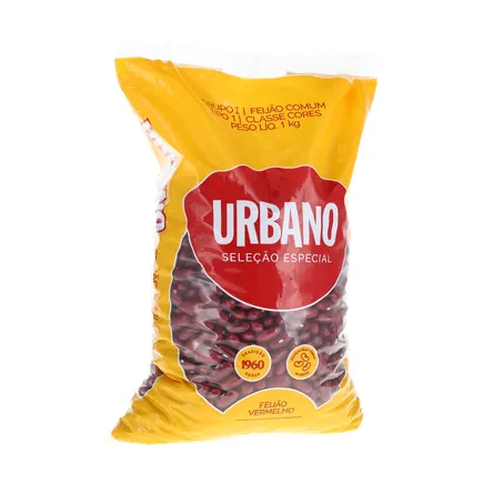 Feijão Urbano Vermelho Pacote 1Kg 360-34