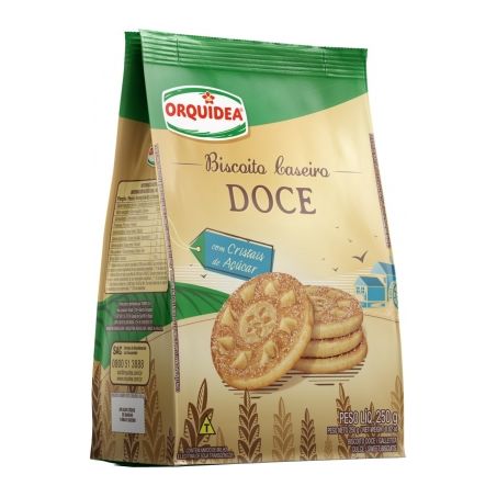 Bisc orquidea cas doce 250g