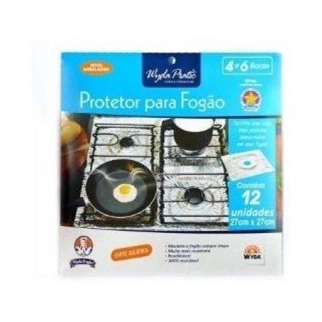 Forra fogão aluminio wyda fogão c/12