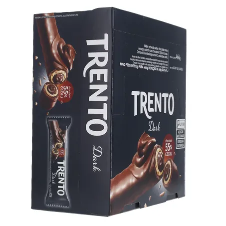 BISC.WAFER TRENTO 29G DARK CX 16.0 360-30