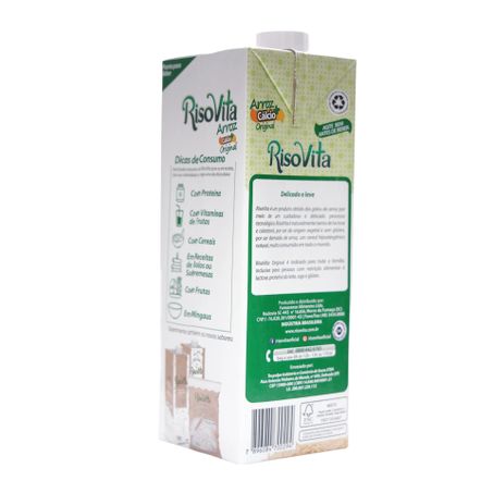 Bebida de Arroz Risovita Original Caixa 1L 360-39