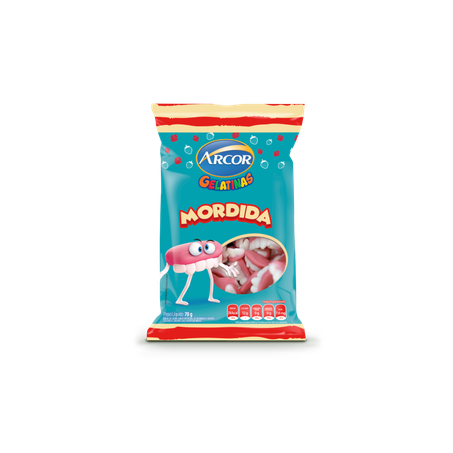 GELATINA ARCOR 70G MORDIDA
