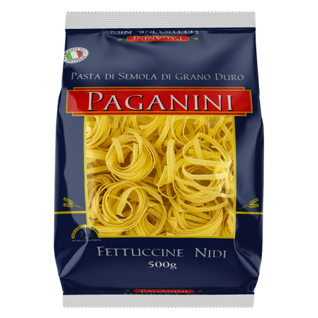 MACARRÃO FETTUCCINE NIDI PAGANINI PACOTE 500G